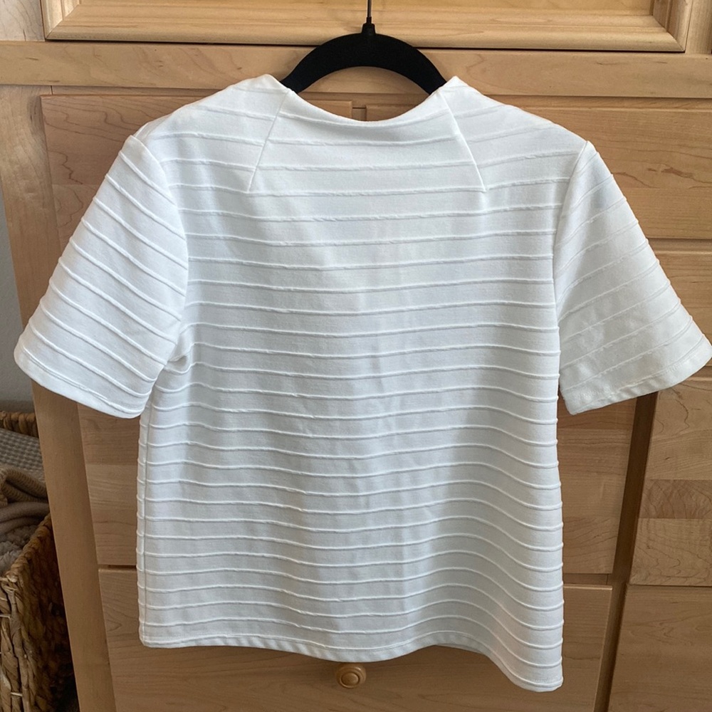 Anthropologie Sunday in Brooklyn white short sleeve tee, size XS